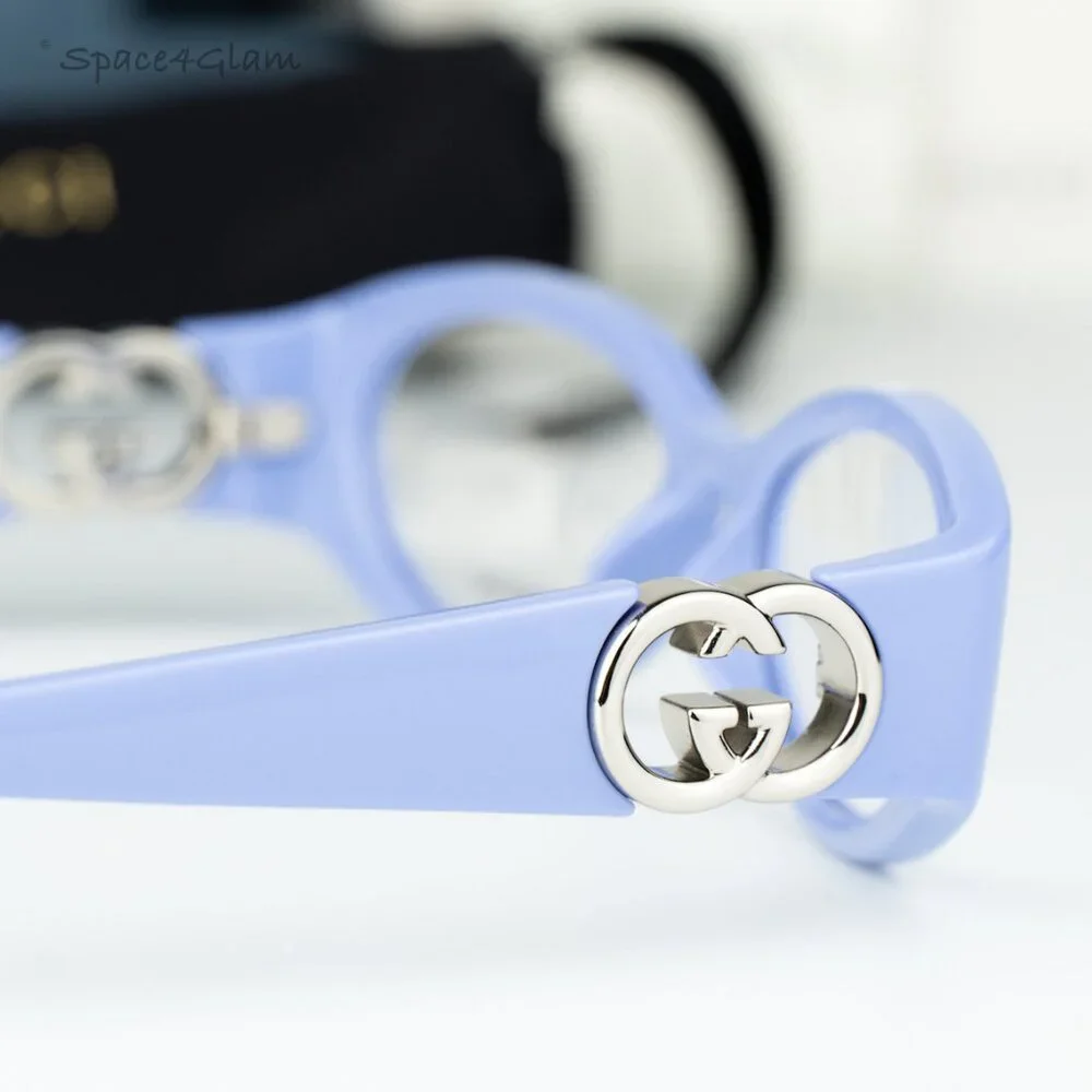 BRAND NEW Gucci GG1693O 003 Violet Demo Women Oval Eyeglasses GG 1693O